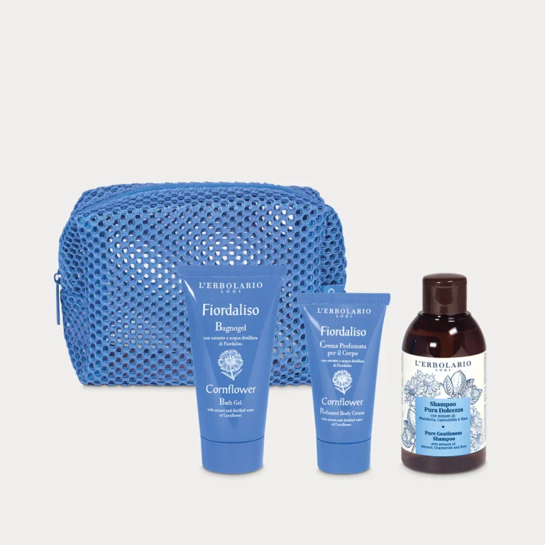 Комплект за път Метличина 3 в 1 - Грижа за коса и тяло Beauty Express L’Erbolario