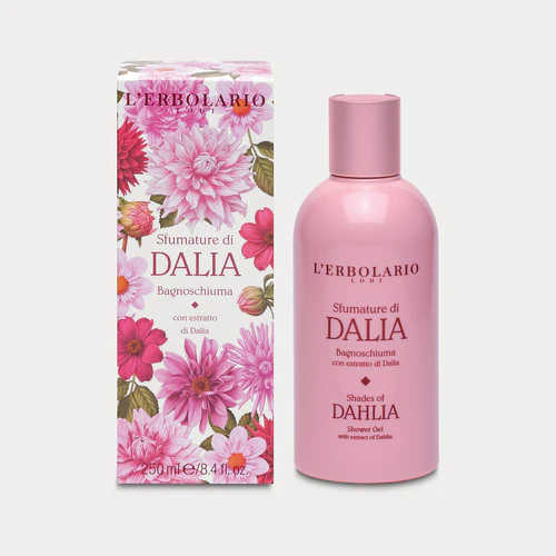 Пяна за вана и душ Далия L’Erbolario флакон